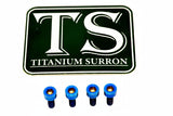 Titanium Baja Designs Headlight Cover Plate Bolts (4)