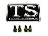 Titanium Baja Designs Headlight Cover Plate Bolts (4)