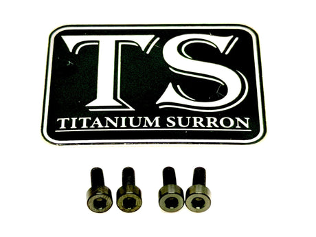 Titanium Baja Designs Headlight Cover Plate Bolts (4)