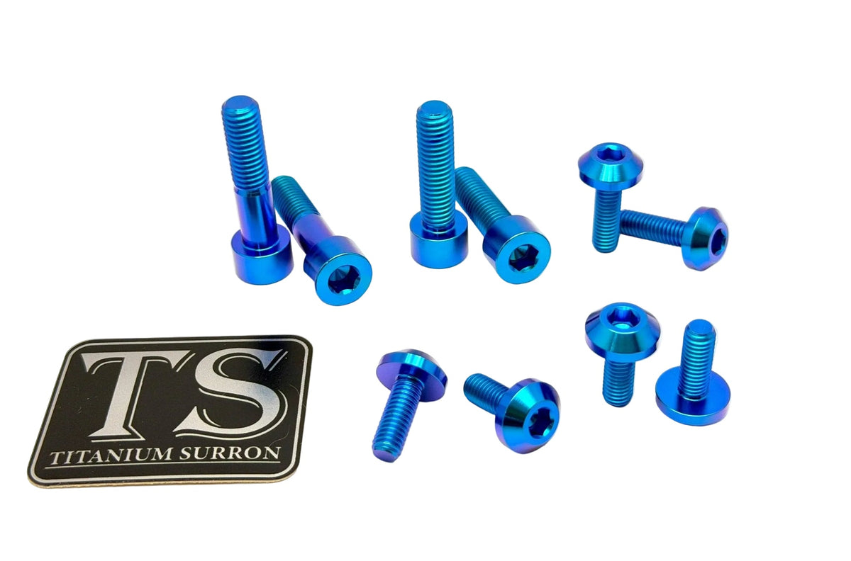 Titanium Bash Guard/ Skid Plate Bolts - E-moto