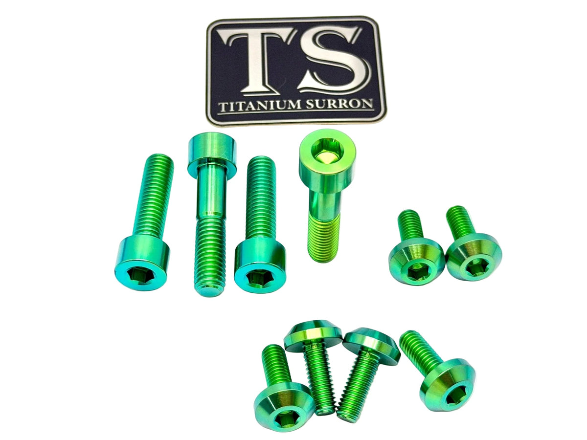 Titanium Bash Guard/ Skid Plate Bolts - E-moto
