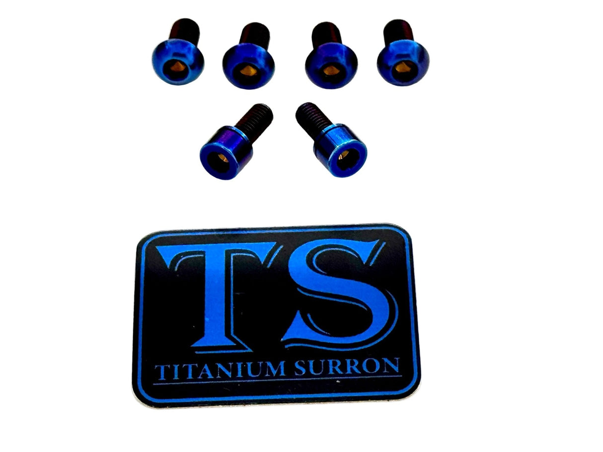 Titanium E-Moto Headlight Mount Bolts