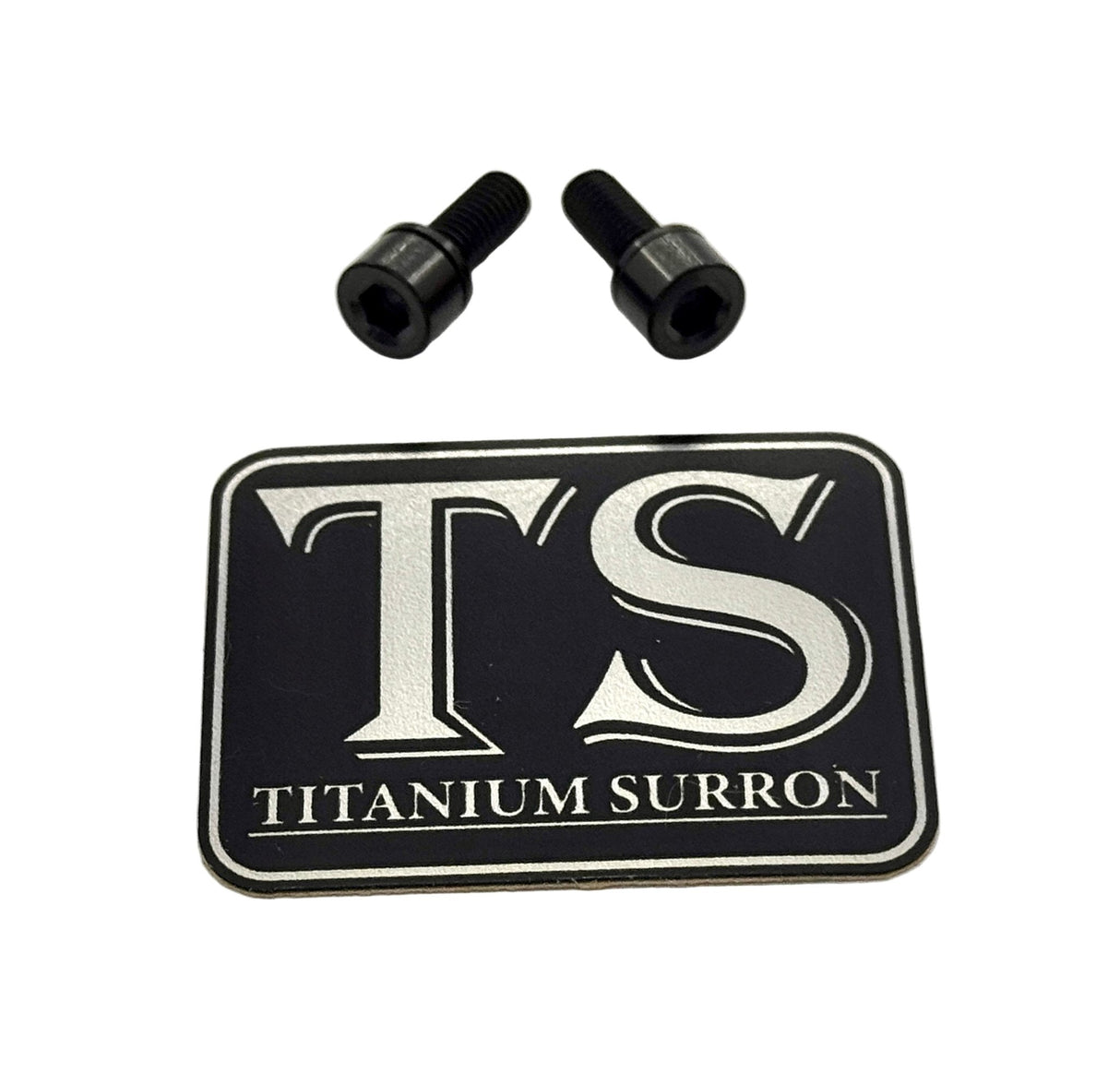 Titanium E-Moto Headlight Mount Bolts