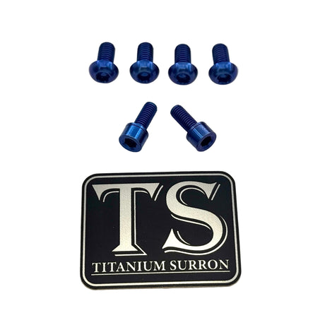 Titanium E-Moto Headlight Mount Bolts