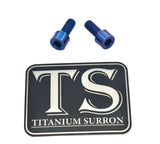 Titanium E-Moto Headlight Mount Bolts