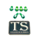 Titanium E-Moto Headlight Mount Bolts