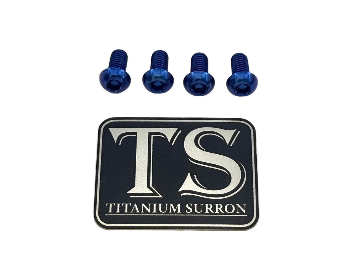 Titanium E-Moto Headlight Mount Bolts