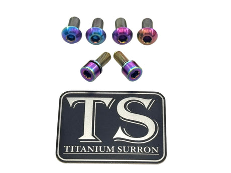 Titanium E-Moto Headlight Mount Bolts