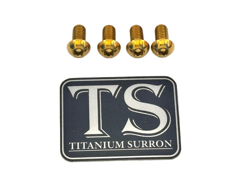 Titanium E-Moto Headlight Mount Bolts
