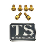 Titanium E-Moto Headlight Mount Bolts