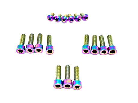 Titanium EXT Ferro Fork 11/17 Piece Bolt Kits
