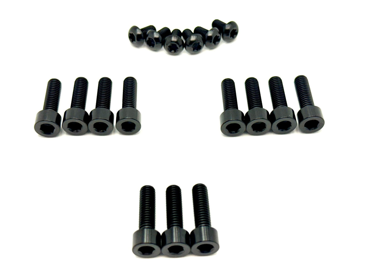 Titanium RFloXa Hawk 35 Pro and Max Fork Bolt Kits (21 pcs)