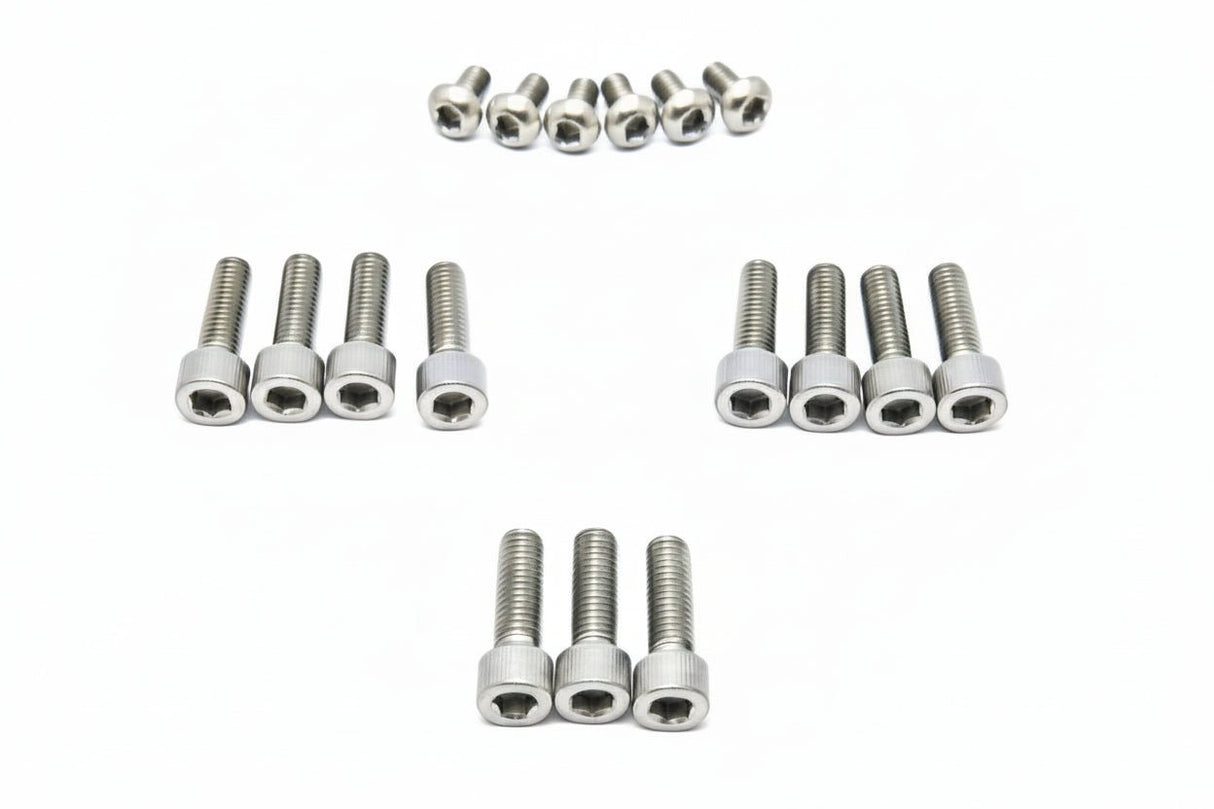 Titanium Bolt Kit for Sirris F43 Fork (21 Pieces)