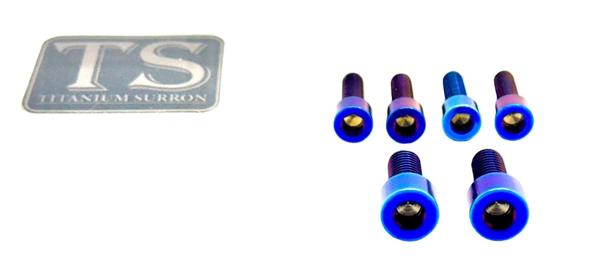 Titanium Stem/ Handlebar Mount Bolts - E-moto