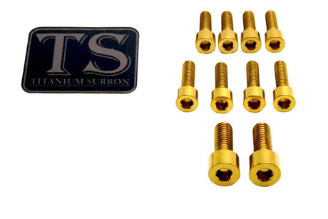 Titanium Stem/ Handlebar Mount Bolts - E-moto