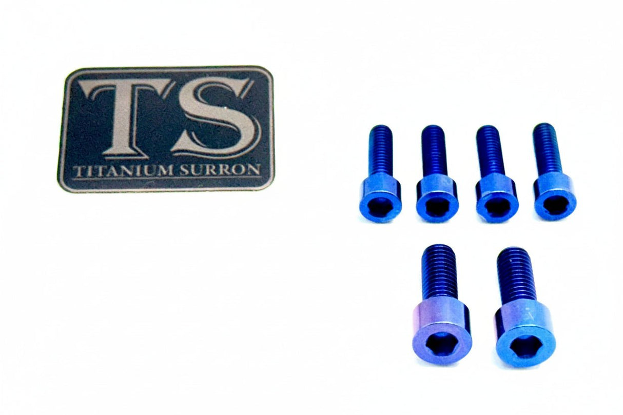Titanium Stem/ Handlebar Mount Bolts - E-moto