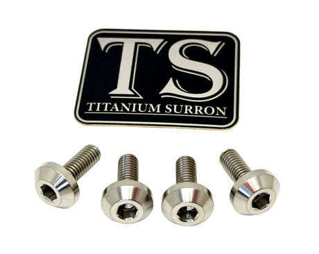 Titanium Surron Ultra Bee Brake Hand Guard Bolts