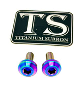 Titanium Surron Ultra Bee Brake Hand Guard Bolts